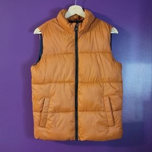 Orange Puff Vest - Kids Size 14-16